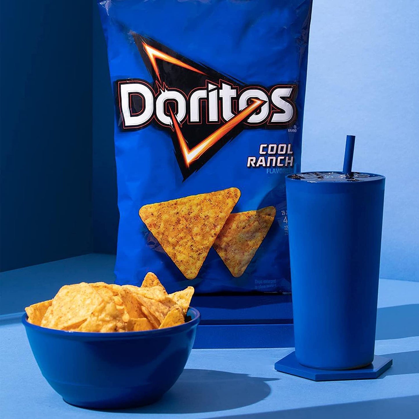 Doritos Flavored Tortilla Chips, Cool Ranch, 1.75 Ounce