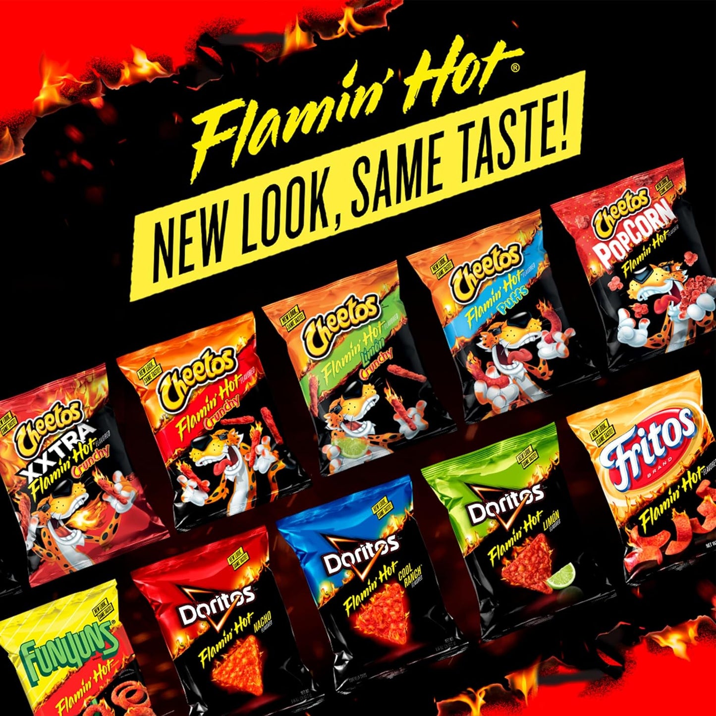 Doritos Tortilla Chips Flamin' Hot Nacho, 9.25 Oz
