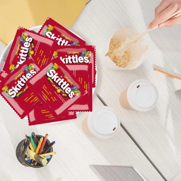 Skittles Original Bite Size Chewy Candy, Gluten Free, Fun Size, 10.72 oz, Plastic Bag