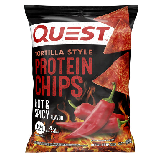 Quest Hot & Spicy Protein Chip, single bag, 1.1oz