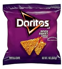 Doritos Flavored Tortilla Chips, Spicy Sweet Chili, 1 Ounce