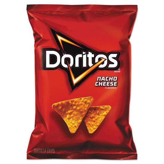 Doritos Flavored Tortilla Chips, Nacho Cheese, 1.75 Ounce