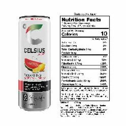 CELSIUS Sparkling Watermelon Lemonade, Functional Energy Drink 12 fl oz Single Can