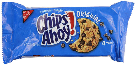 Chips Ahoy! Original Chocolate Chip Cookies, 12 ct, 1.4 oz
