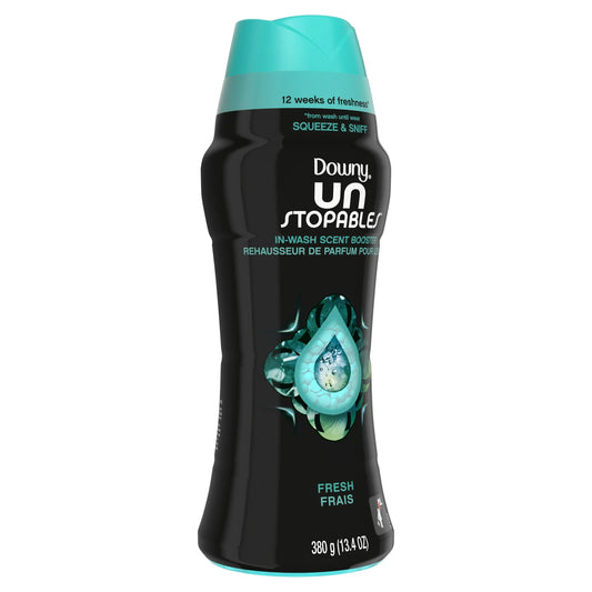 Downy Unstopables In-Wash Scent Booster Beads, FRESH, 13.4 oz